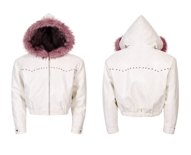 StartExceedEnd Snake Leather Jackets