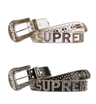 Supreme x B.B Simon Belts