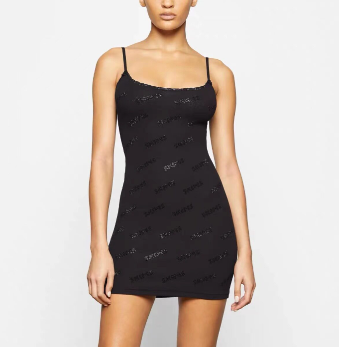 Skims Rhinestone Lace Bodycon (3 colors)