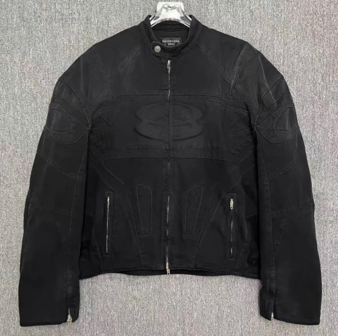 Balenciaga Unity Sports Racer Denim Jacket