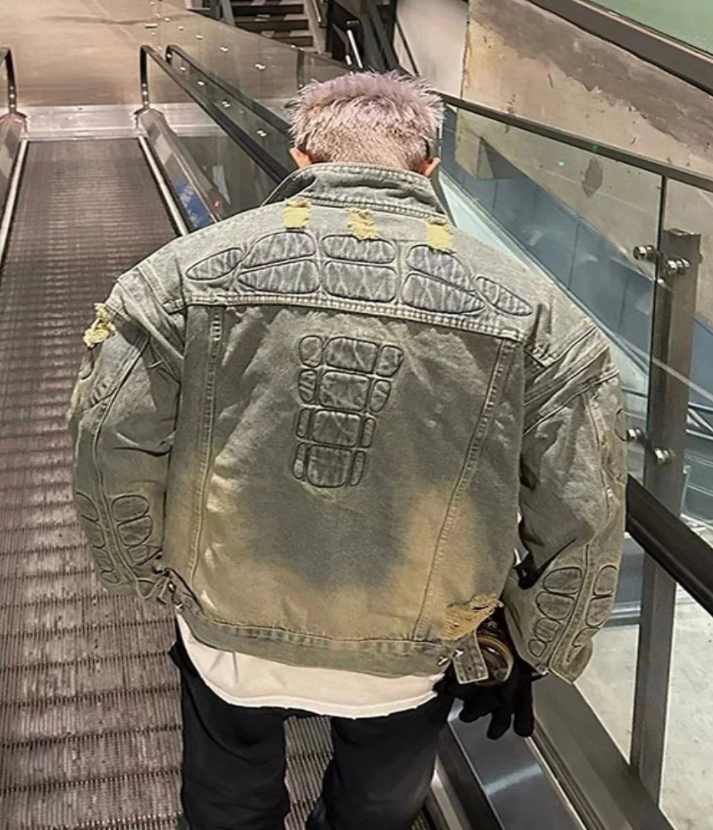 Yeezy Gap x Balenciaga 22SS Padded Denim Jacket