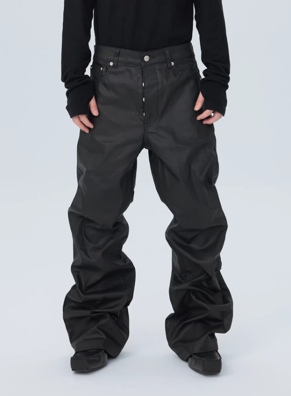 Baggy Waxed Denim