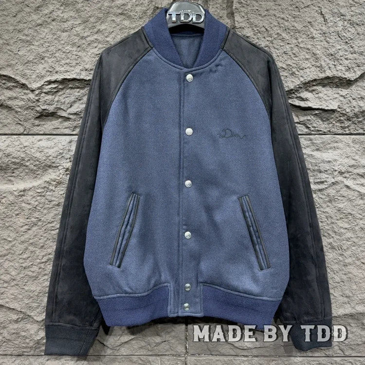 Dior Denim Varsity Jacket