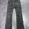 Hysteric Glamour Kinky series black  Tugi-hagi  (patchwork/seam) jeans