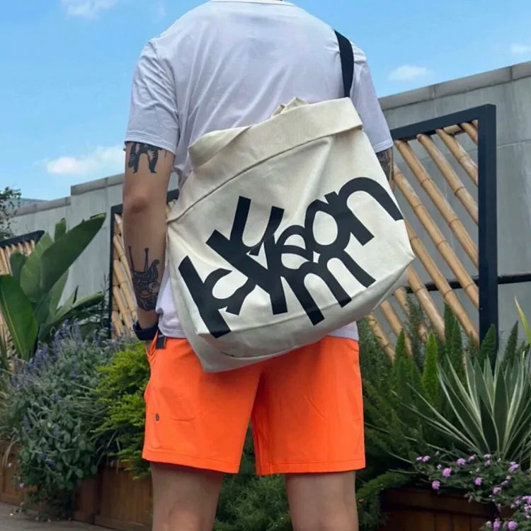 Lululemon Canvas Tote Bag