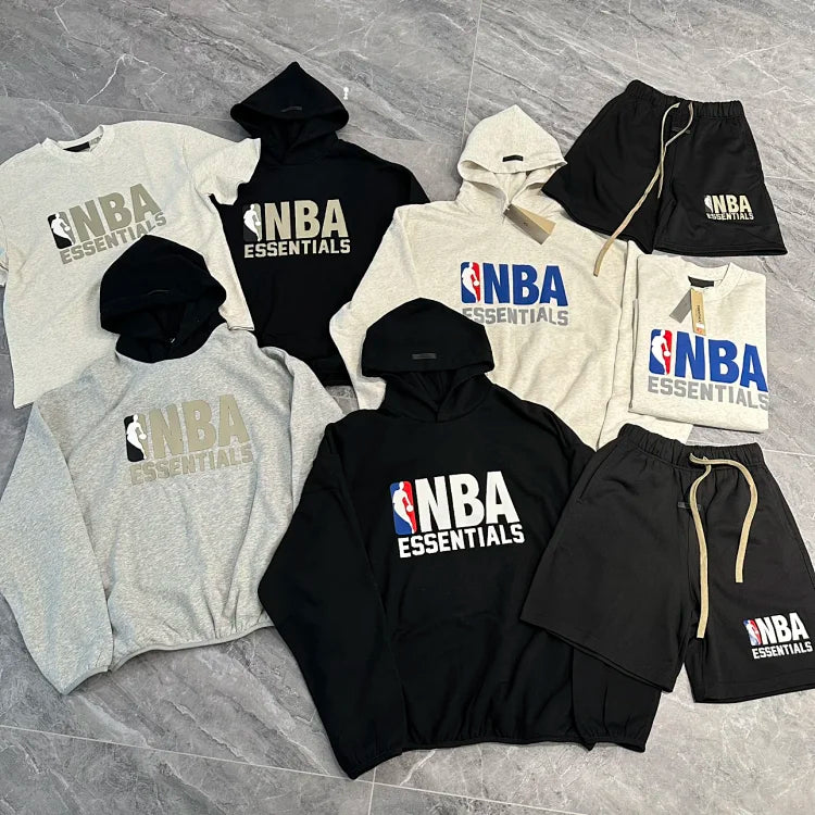 Fear of God Essentials x NBA collaboration apparel