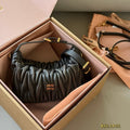 Miu Miu Wander Nappa Soft Leather Handbag