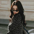 Dior oval-frame sunglasses