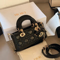 Black small DIOR Lady D-Joy handbag