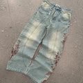 Vescartes Sakura loose-fitting jeans