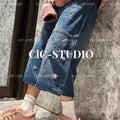 Louis Vuitton denim shorts