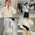Bottega Veneta twill zip-up jacket